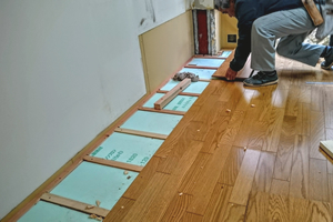 床の張り替え
